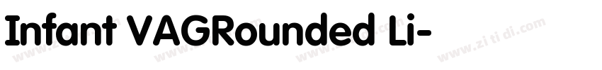 Infant VAGRounded Li字体转换